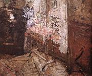 Edouard Vuillard Vial wife and hyacinth oil